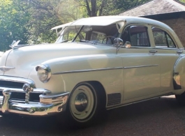 Classic American wedding car hire in Woking